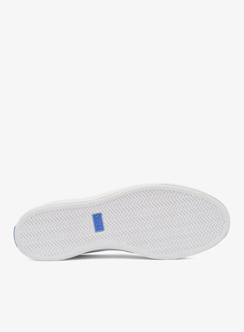 Keds white Keds Women's Pursuit Leather Slip On  Casual Sneaker White for Women | Best Price UAE